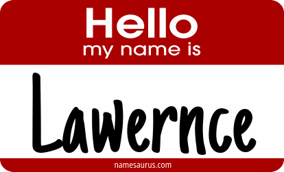 Hello my name is Lawernce png download