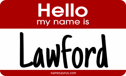 Hello my name is Lawford png download