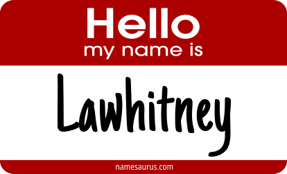 Hello my name is Lawhitney png download