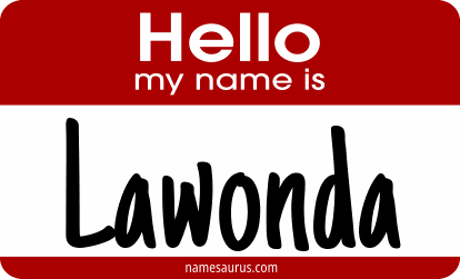 Hello my name is Lawonda png download