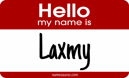 Hello my name is Laxmy png download