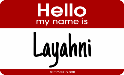 Hello my name is Layahni png download