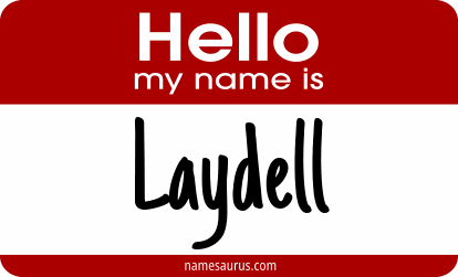Hello my name is Laydell png download