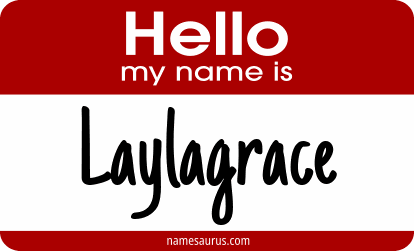 Hello my name is Laylagrace png download