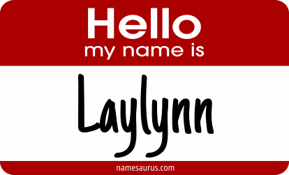 Hello my name is Laylynn png download