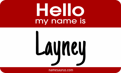 Hello my name is Layney png download