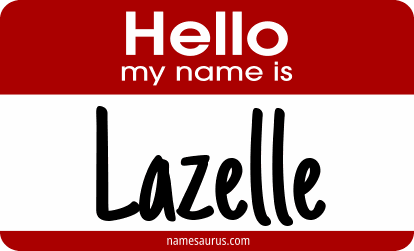 Hello my name is Lazelle png download