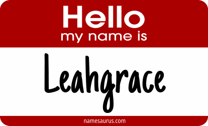 Hello my name is Leahgrace png download