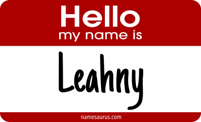 Hello my name is Leahny png download