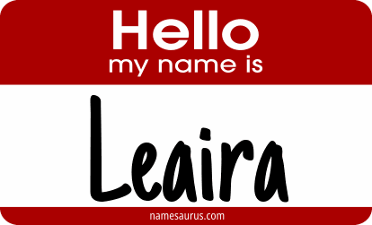 Hello my name is Leaira png download