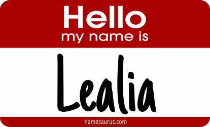 Hello my name is Lealia png download