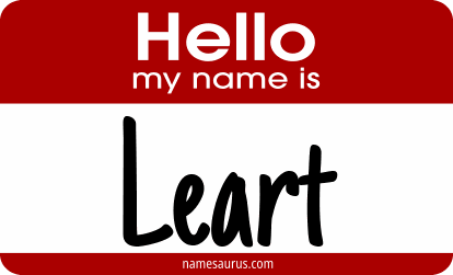 Hello my name is Leart png download