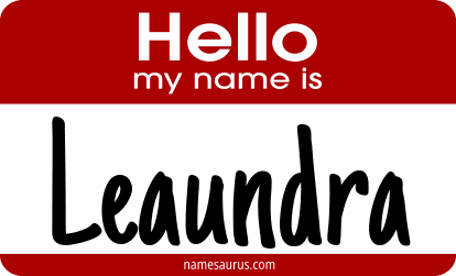 Hello my name is Leaundra png download