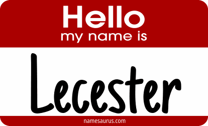 Hello my name is Lecester png download