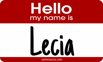 Hello my name is Lecia png download