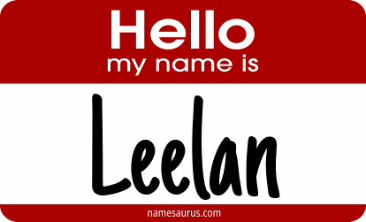 Hello my name is Leelan png download