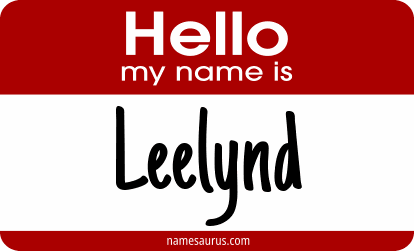 Hello my name is Leelynd png download