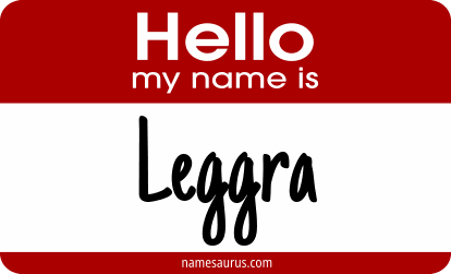 Hello my name is Leggra png download