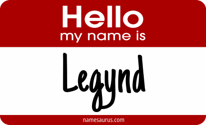 Hello my name is Legynd png download