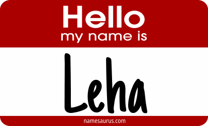 Hello my name is Leha png download