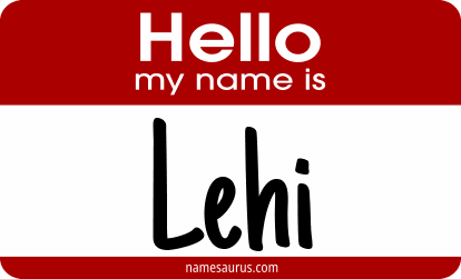 Hello my name is Lehi png download