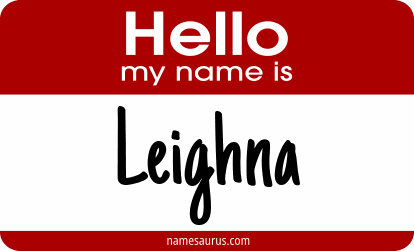 Hello my name is Leighna png download
