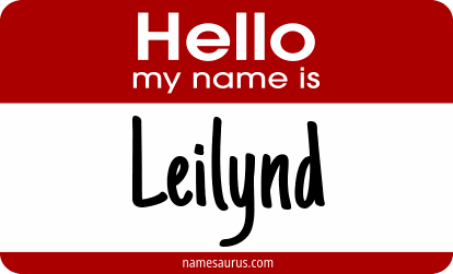 Hello my name is Leilynd png download