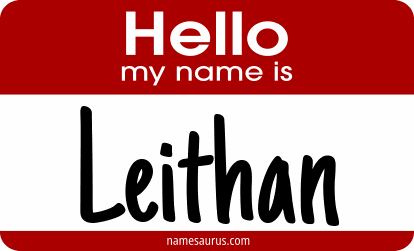 Hello my name is Leithan png download