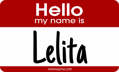 Hello my name is Lelita png download