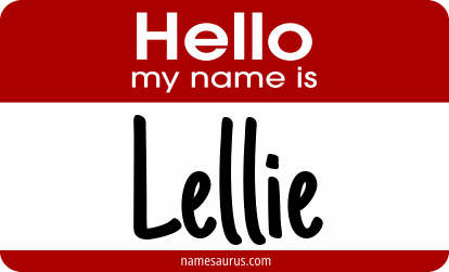 Hello my name is Lellie png download