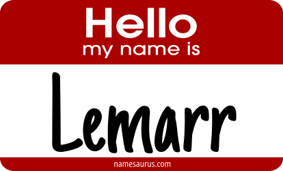 Hello my name is Lemarr png download