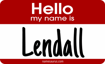 Hello my name is Lendall png download