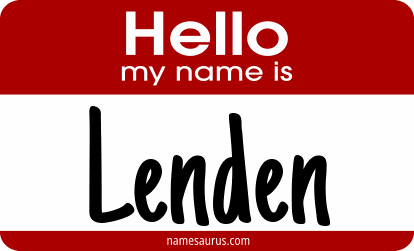 Hello my name is Lenden png download