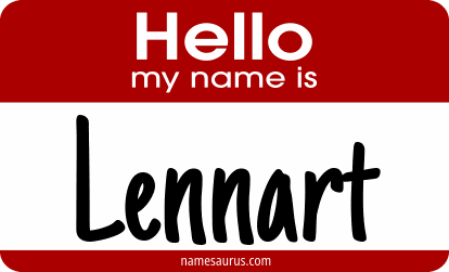 Hello my name is Lennart png download
