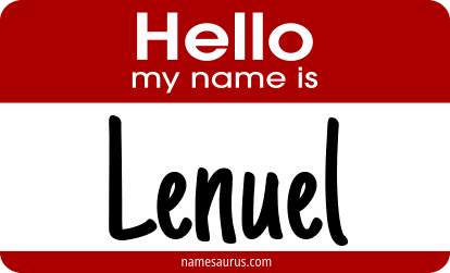 Hello my name is Lenuel png download