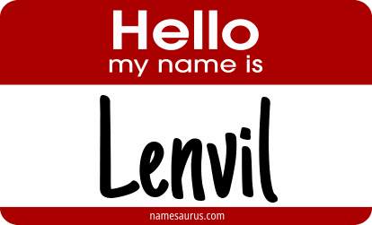 Hello my name is Lenvil png download