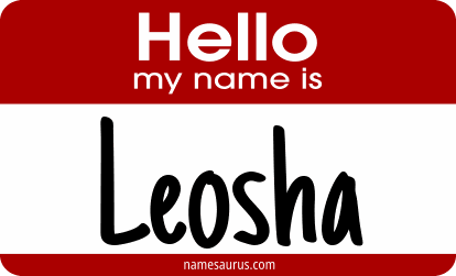 Hello my name is Leosha png download