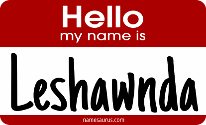 Hello my name is Leshawnda png download