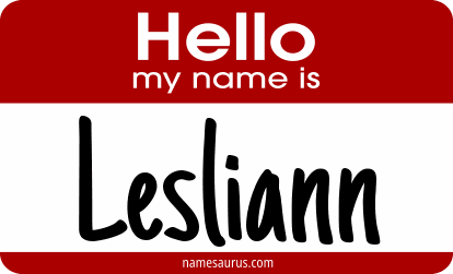 Hello my name is Lesliann png download