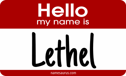 Hello my name is Lethel png download