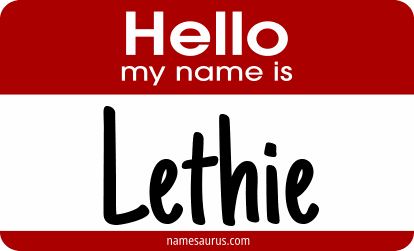 Hello my name is Lethie png download