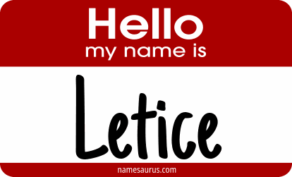 Hello my name is Letice png download