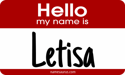 Hello my name is Letisa png download