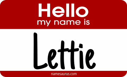 Hello my name is Lettie png download