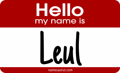 Hello my name is Leul png download