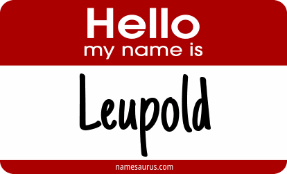 Hello my name is Leupold png download