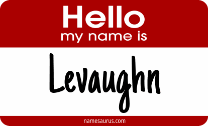 Hello my name is Levaughn png download
