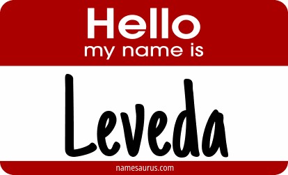Hello my name is Leveda png download