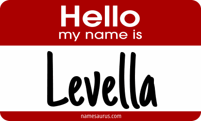 Hello my name is Levella png download