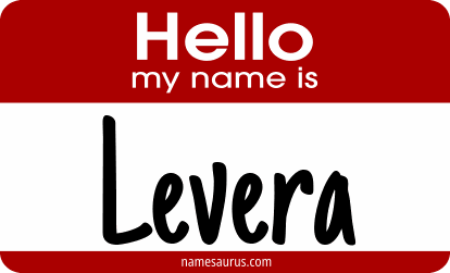 Hello my name is Levera png download